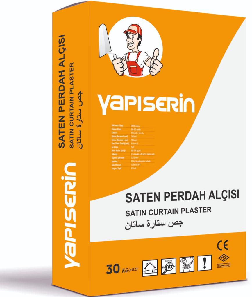 Saten Perdah Alçısı